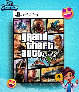 GTA - GRAND THEFT AUTO V (EDIÇÃO PADRÃO) - PS5 MÍDIA DIGITAL