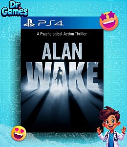 ALAN WAKE (REMASTERED EDITION) - PS4 MÍDIA DIGITAL