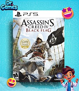 ASSASSIN'S CREED IV BLACK FLAG (EDIÇÃO PADRÃO) - PS5 MÍDIA DIGITAL