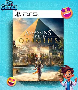 ASSASSIN'S CREED ORIGINS (EDIÇÃO PADRÃO) - PS5 MÍDIA DIGITAL