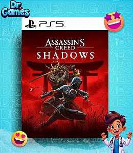 ASSASSIN'S CREED SHADOWS (EDIÇÃO PADRÃO) - PS5 MÍDIA DIGITAL