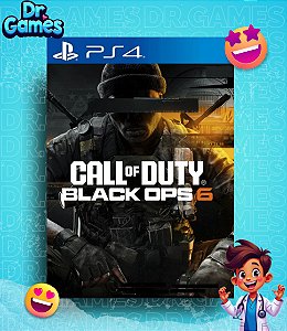 CALL OF DUTY®: BLACK OPS 6 (EDIÇÃO PADRÃO) - PS4 MÍDIA DIGITAL
