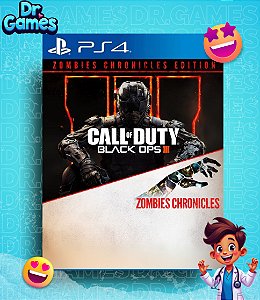 CALL OF DUTY®: BLACK OPS III (EDIÇÃO ZOMBIES CHRONICLES) - PS4 MÍDIA DIGITAL