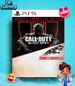 CALL OF DUTY®: BLACK OPS III (EDIÇÃO ZOMBIES CHRONICLES) - PS5 MÍDIA DIGITAL
