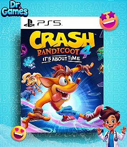 CRASH BANDICOOT™ 4: IT'S ABOUT TIME (EDIÇÃO PADRÃO) - PS5 MÍDIA DIGITAL