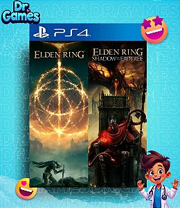 ELDEN RING + DLC SHADOW OF THE ERDTREE (EDIÇÃO SOTE) - PS4 MÍDIA DIGITAL
