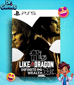 LIKE A DRAGON: INFINITE WEALTH (EDIÇÃO PADRÃO) - PS5 MÍDIA DIGITAL