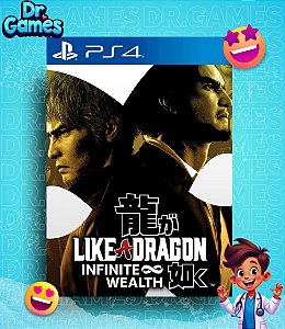 LIKE A DRAGON: INFINITE WEALTH (EDIÇÃO PADRÃO) - PS4 MÍDIA DIGITAL