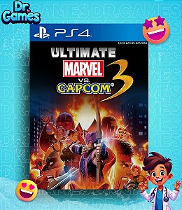 ULTIMATE MARVEL VS. CAPCOM 3 (EDIÇÃO PADRÃO) - PS4 MÍDIA DIGITAL