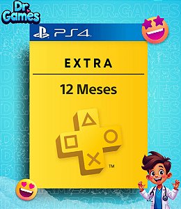 PS PLUS EXTRA - PSN PLUS EXTRA (12 MESES) - PS4 MÍDIA DIGITAL