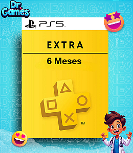 PS PLUS EXTRA - PSN PLUS EXTRA (6 MESES) - PS5 MÍDIA DIGITAL