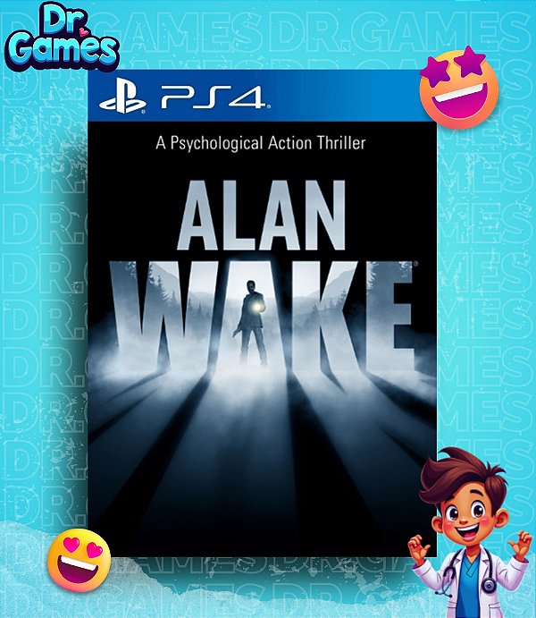 ALAN WAKE (REMASTERED EDITION) - PS4 MÍDIA DIGITAL