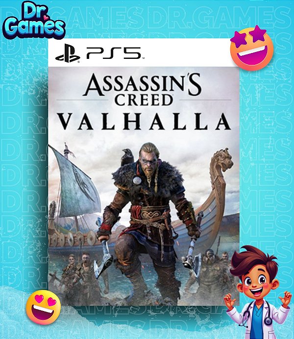 ASSASSIN'S CREED VALHALLA (EDIÇÃO PADRÃO) - PS5 MÍDIA DIGITAL