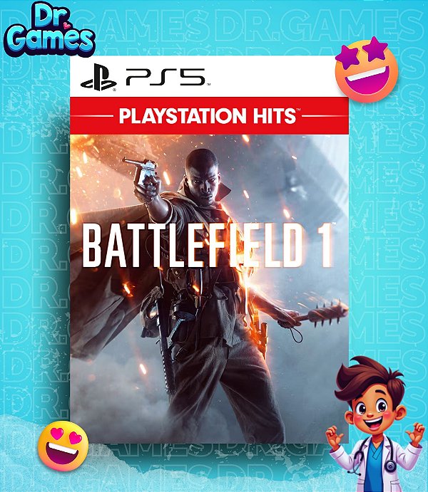 BATTLEFIELD™ 1 (EDIÇÃO PADRÃO) - PS5 MÍDIA DIGITAL