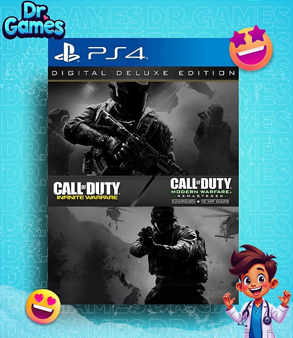 CALL OF DUTY®: INFINITE WARFARE + MODERN WARFARE REMASTERED (DIGITAL LEGACY EDITION) - PS4 MÍDIA DIGITAL