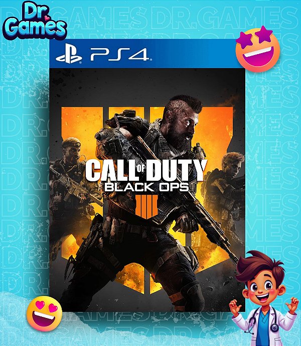 CALL OF DUTY®: BLACK OPS 4 (EDIÇÃO PADRÃO) - PS4 MÍDIA DIGITAL