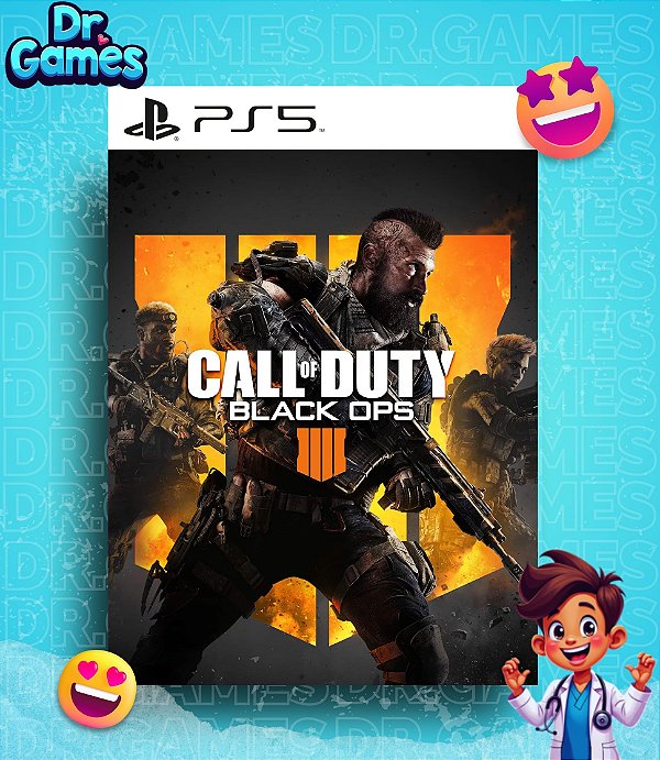 CALL OF DUTY®: BLACK OPS 4 (EDIÇÃO PADRÃO) - PS5 MÍDIA DIGITAL