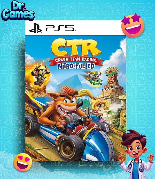 CRASH™ TEAM RACING NITRO-FUELED (EDIÇÃO PADRÃO) - PS5 MÍDIA DIGITAL
