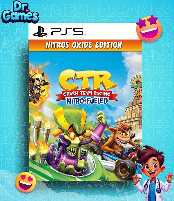 CRASH™ TEAM RACING NITRO-FUELED (NITROS OXIDE EDITION) - PS5 MÍDIA DIGITAL