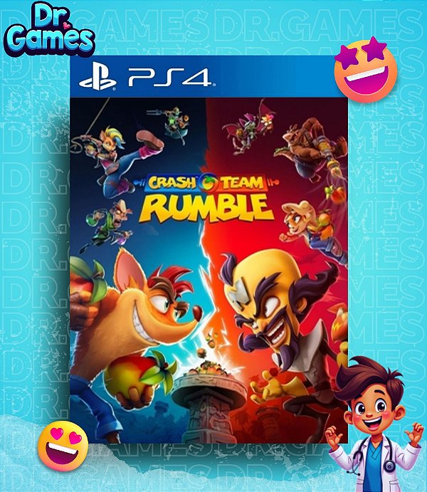 CRASH TEAM RUMBLE™ (EDIÇÃO PADRÃO) - PS4 MÍDIA DIGITAL