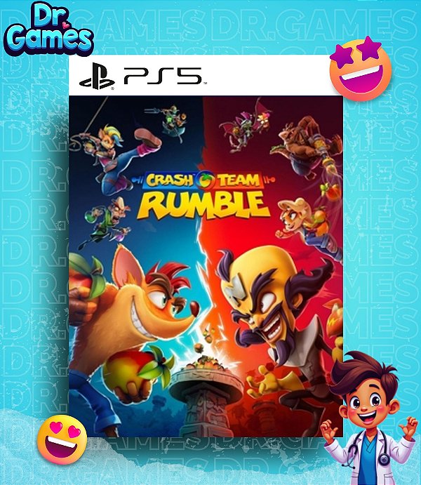 CRASH TEAM RUMBLE™ (EDIÇÃO PADRÃO) - PS5 MÍDIA DIGITAL