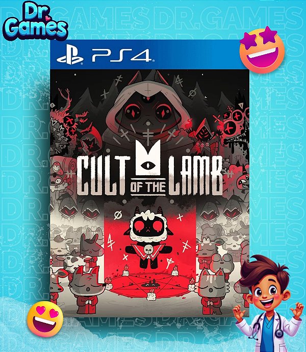 CULT OF THE LAMB (EDIÇÃO PADRÃO) - PS4 MÍDIA DIGITAL