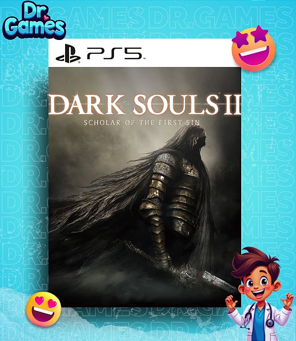 DARK SOULS™ II: SCHOLAR OF THE FIRST SIN (EDIÇÃO DEFINITIVA) - PS5 MÍDIA DIGITAL