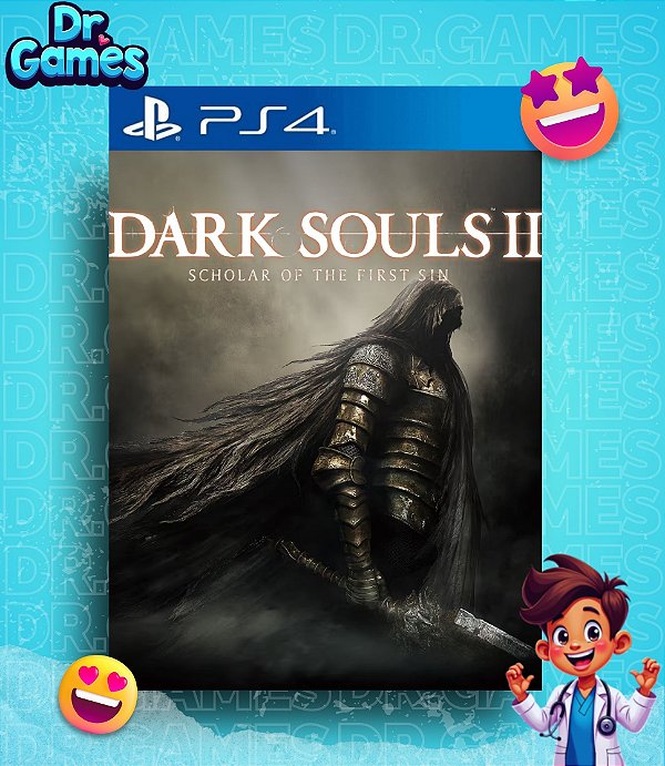 DARK SOULS™ II: SCHOLAR OF THE FIRST SIN (EDIÇÃO DEFINITIVA) - PS4 MÍDIA DIGITAL