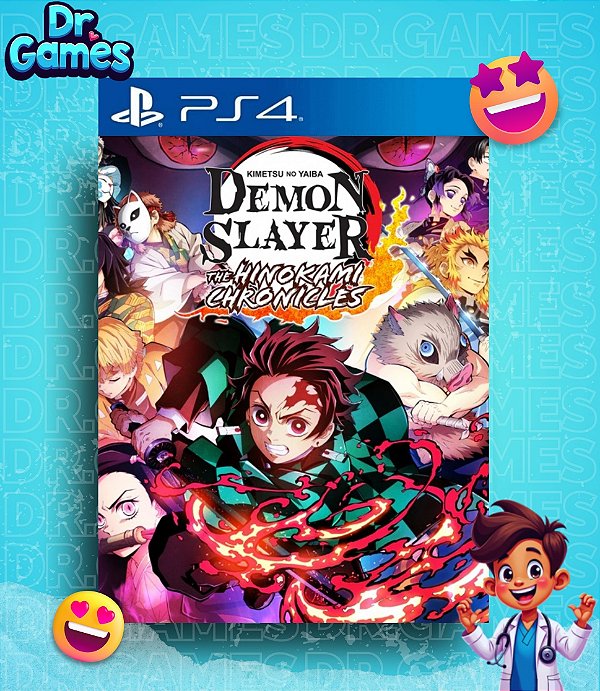 DEMON SLAYER - KIMETSU NO YAIBA - THE HINOKAMI CHRONICLES (EDIÇÃO PADRÃO) - PS4 MÍDIA DIGITAL