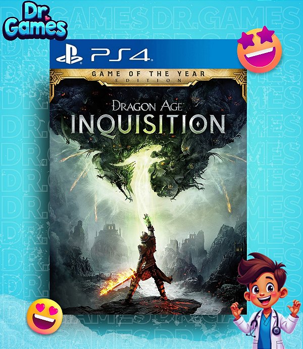 DRAGON AGE™: INQUISITION (EDIÇÃO GAME OF THE YEAR) - PS4 MÍDIA DIGITAL