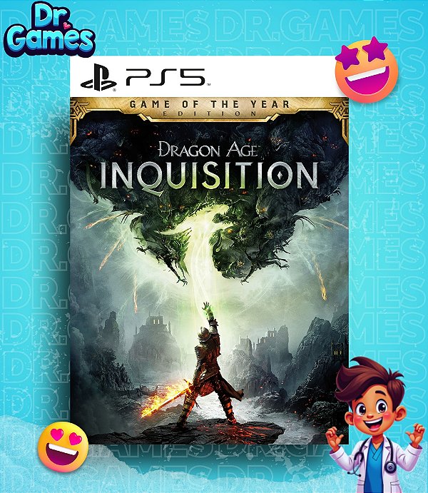 DRAGON AGE™: INQUISITION (EDIÇÃO GAME OF THE YEAR) - PS5 MÍDIA DIGITAL