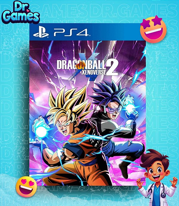 DRAGON BALL XENOVERSE 2 (EDIÇÃO PADRÃO) - PS4 MÍDIA DIGITAL