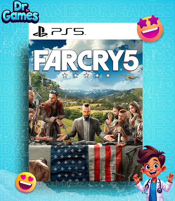 FAR CRY 5 (EDIÇÃO PADRÃO) - PS5 MÍDIA DIGITAL