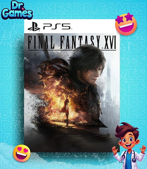 FINAL FANTASY XVI (EDIÇÃO PADRÃO) - PS5 MÍDIA DIGITAL