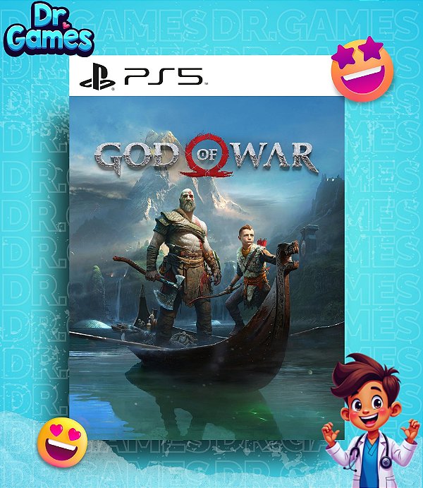 GOD OF WAR (EDIÇÃO PADRÃO) - PS5 MÍDIA DIGITAL