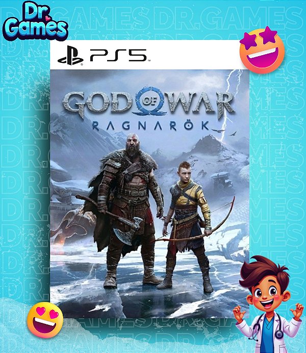 GOD OF WAR RAGNARÖK (EDIÇÃO PADRÃO) - PS5 MÍDIA DIGITAL
