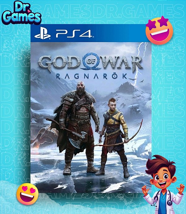 GOD OF WAR RAGNARÖK (EDIÇÃO PADRÃO) - PS4 MÍDIA DIGITAL