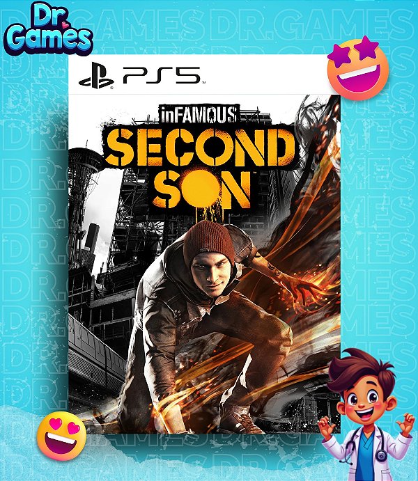 INFAMOUS SECOND SON (EDIÇÃO PADRÃO) - PS5 MÍDIA DIGITAL
