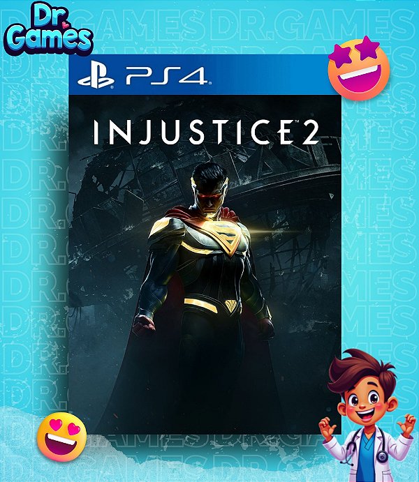 INJUSTICE 2 (EDIÇÃO PADRÃO) - PS4 MÍDIA DIGITAL