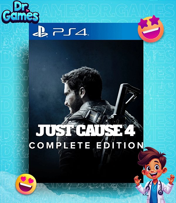 JUST CAUSE 4 (EDIÇÃO COMPLETA) - PS4 MÍDIA DIGITAL