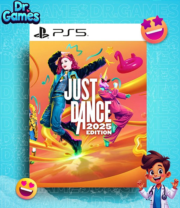 JUST DANCE 2025 (EDIÇÃO PADRÃO) - PS5 MÍDIA DIGITAL