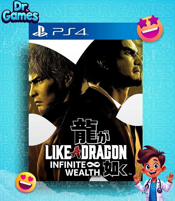 LIKE A DRAGON: INFINITE WEALTH (EDIÇÃO PADRÃO) - PS4 MÍDIA DIGITAL