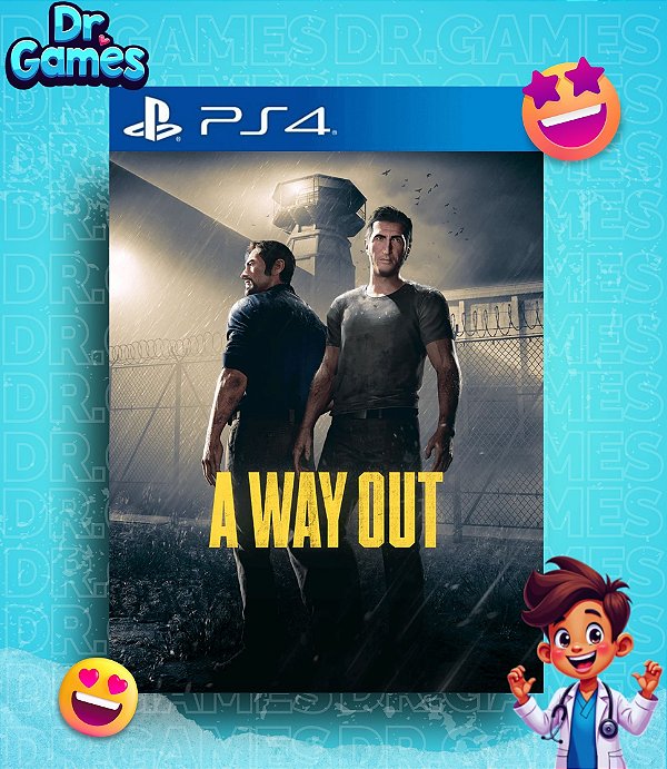 A WAY OUT (EDIÇÃO PADRÃO) - PS4 MÍDIA DIGITAL