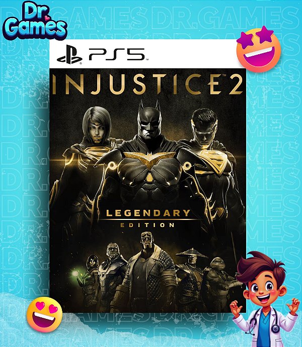 INJUSTICE 2 (LEGENDARY EDITION) - PS5 MÍDIA DIGITAL