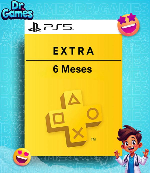 PS PLUS EXTRA - PSN PLUS EXTRA (6 MESES) - PS5 MÍDIA DIGITAL